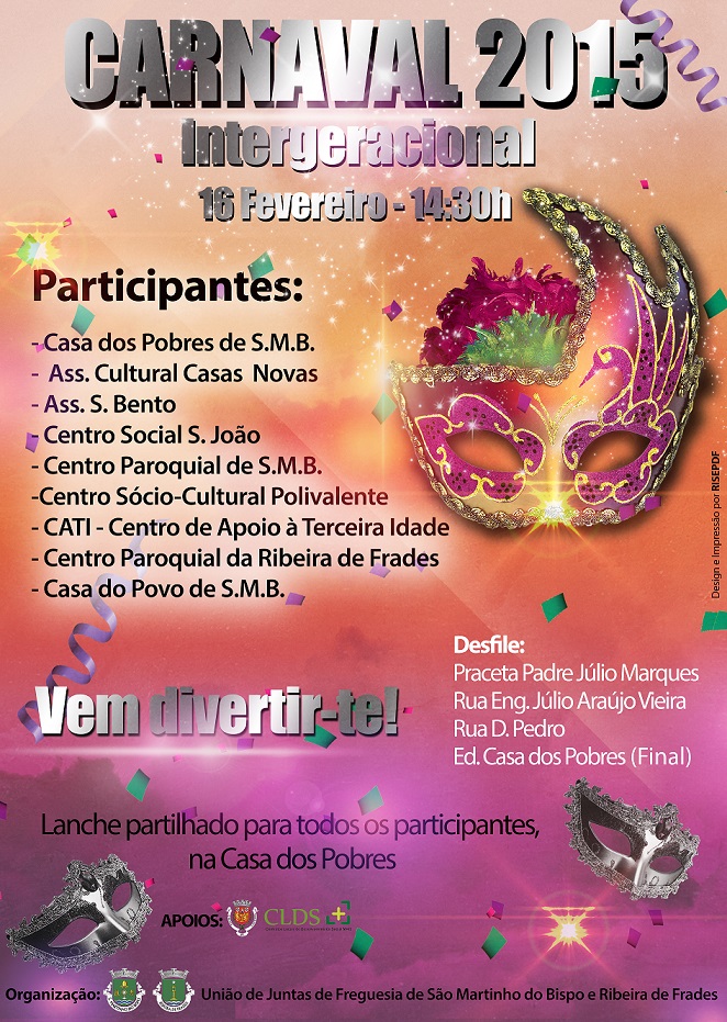 Cartaz Carnaval 2015-apoios