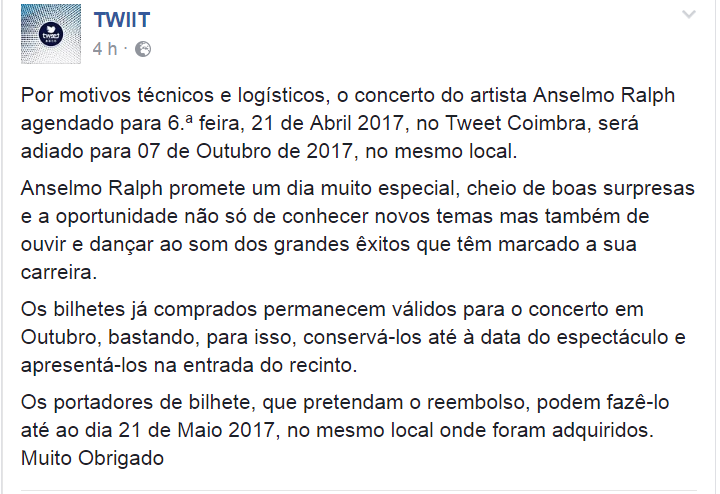 tweet coimbra