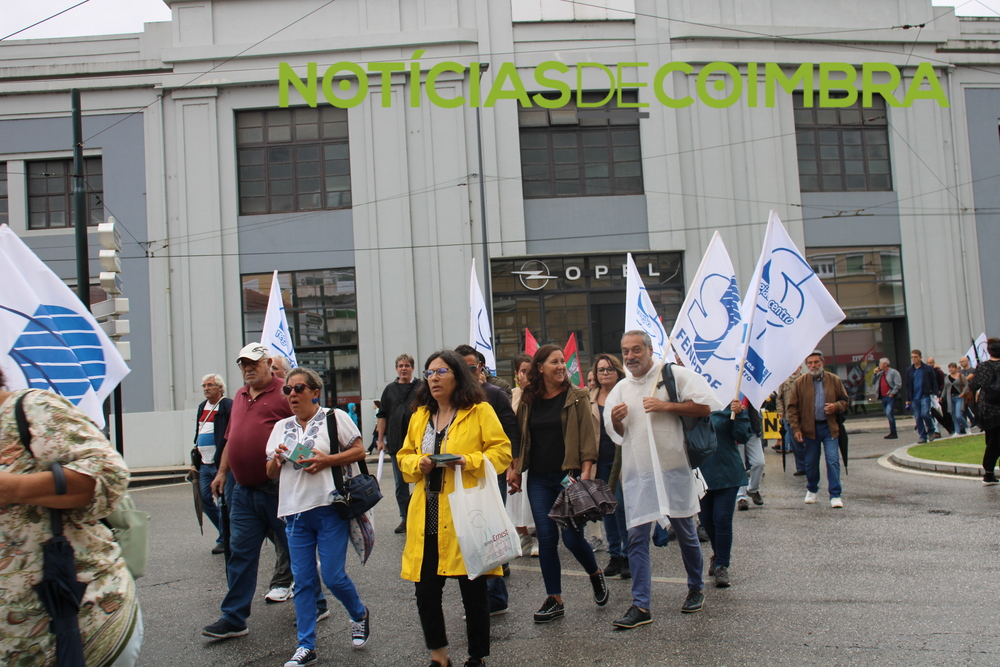 Marcha pelo SNS em Coimbra