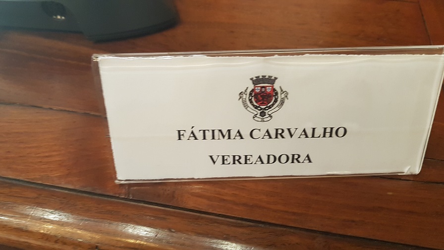 Fátima não chegou a estrear a placa identificativa