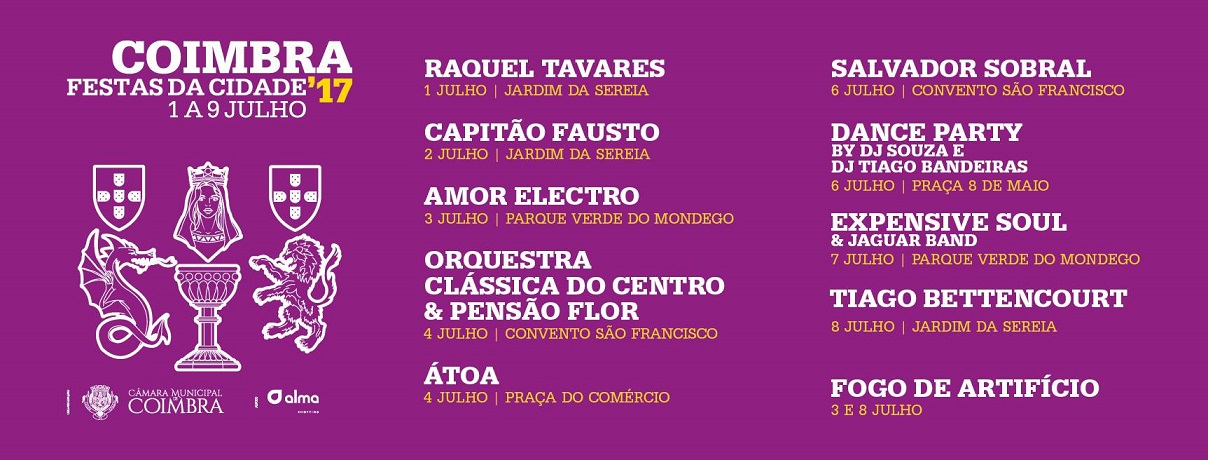 festas da cidade coimbra