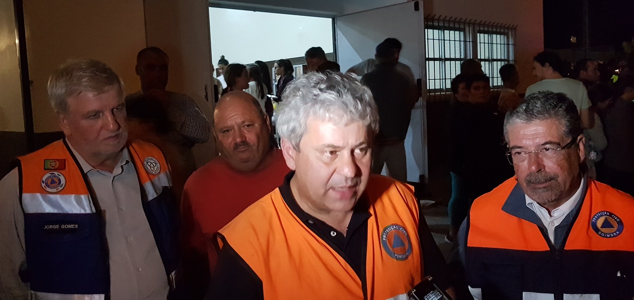 NDC encontrou o Secretário de Estado acompanhado pelos líderes das autarquias de Coimbra e Montemor-o-Velho