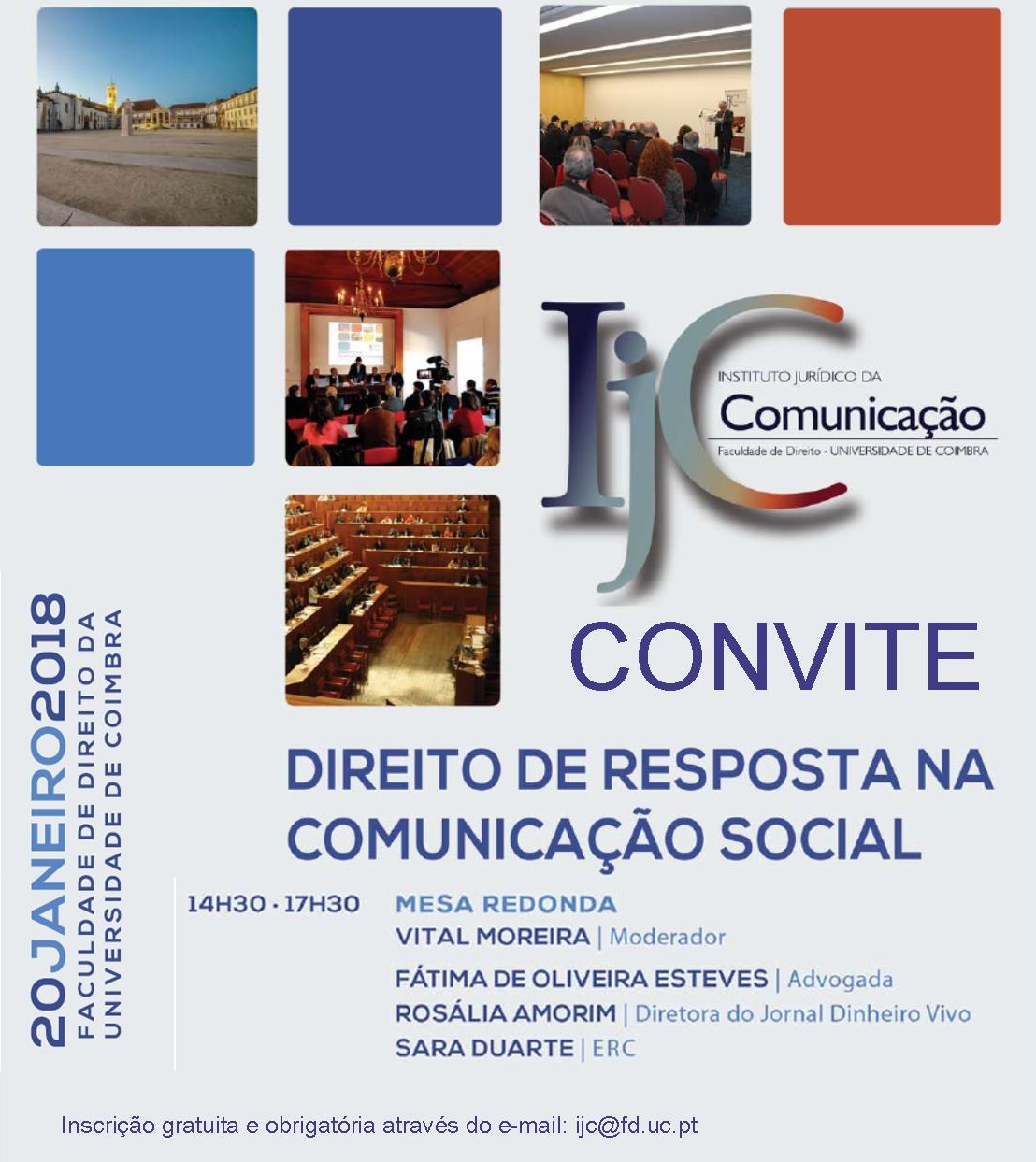 convite Mesa Redonda