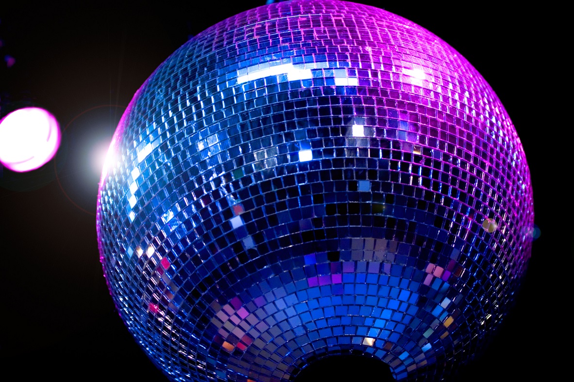 Disco / Mirror ball in club