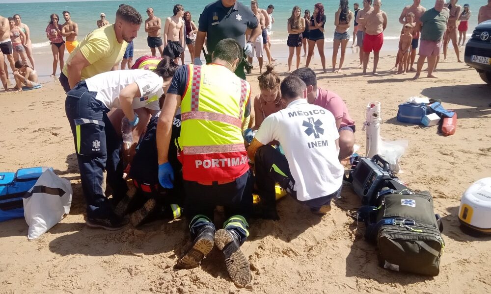 Resgatado do mar após paragem cardiorrespiratória – Notícias de Coimbra