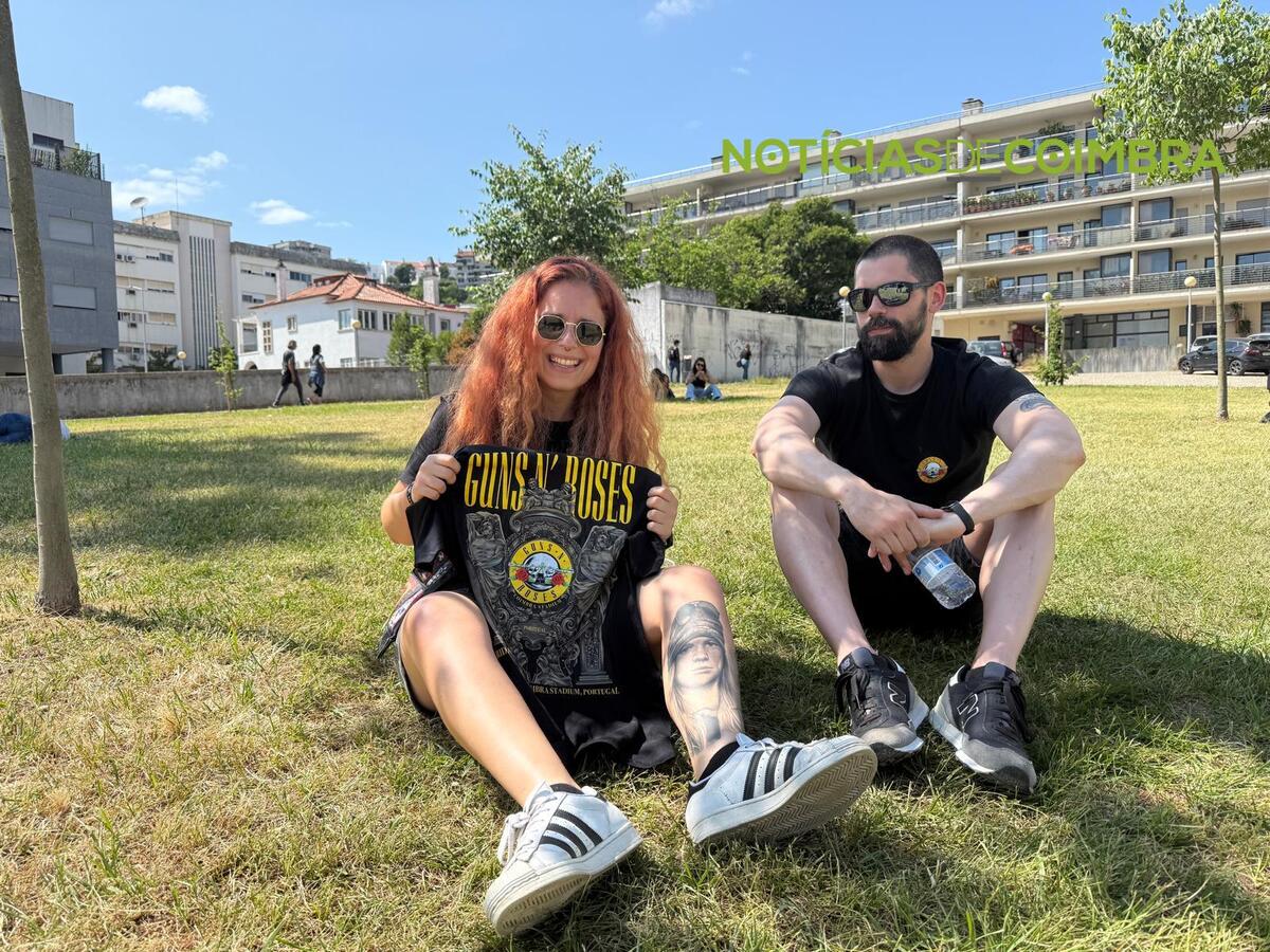 Fã desde a barriga da mãe, Rita mostra o seu amor pelos Guns N’ Roses ...